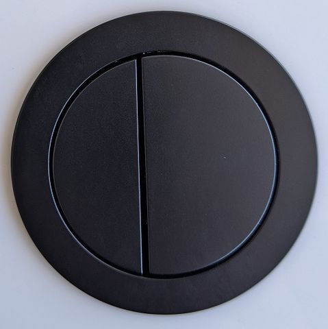 Black Round Cistern Buttons