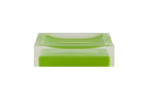 Square Soap Dish Green