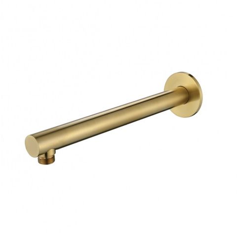 Star PVD Brushed Bronze Shower Arm Straight 300mm