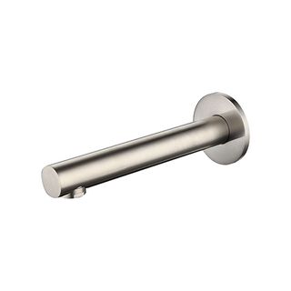 Star PVD Brushed Nickel Straight Bath Spout