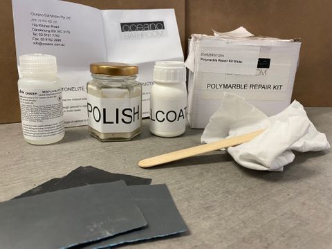 Polymarble Repair Kit White