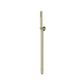 Brushed Gold Round Shower Bracket with Handpiece