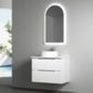 Verona 750 Wall Hung Matte White Vanity Cabinet Only