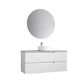 Verona 1200 Wall Hung Matte White Vanity Cabinet Only