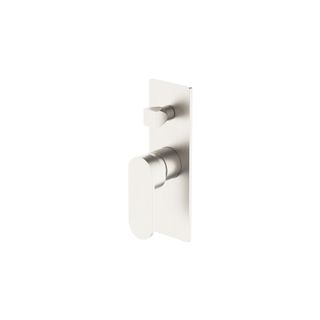 Ecco Brushed Nickel Shower Mixer with Divertor