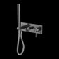 Mecca Gun Metal SHOWER MIXER DIVERTOR SYSTEM