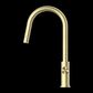 Mecca Brushed Gold Pull Out Sink Mixer
