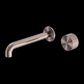 Opal Brushed Bronze Progressive Wall Basin Set 185mm Spout