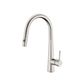 Dolce Brushed Nickel Pull Out Sink Mixer With Vegie Spray Function