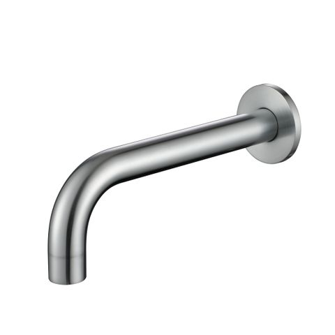 Star Brushed Chrome Bath Spout With Dip