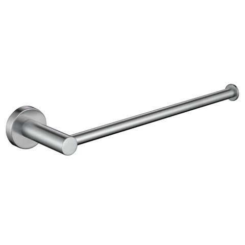 Star Brushed Chrome Towel Bar 260mm