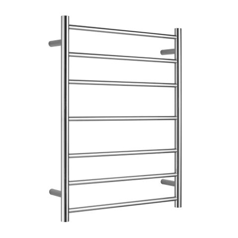 Bianca Chrome Towel Ladder 7 Rung Round Unheated