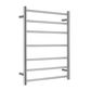 Bianca Chrome Towel Ladder 7 Rung Round Unheated