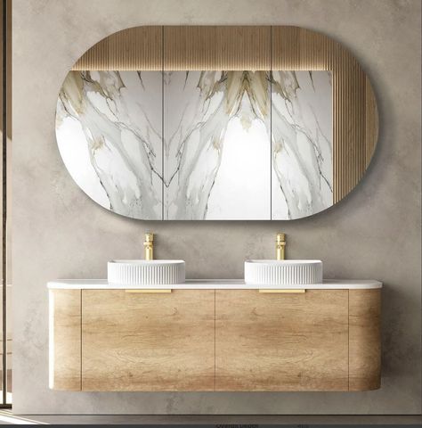 BONDI 1500x460X450 Wall Hung Natural Oak Vanity Cabinet Only