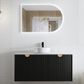 MARLO 1200x460x550 Wall Hung Matte Black Vanity Cabinet Only