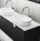 MARLO 1500x460x550 Wall Hung Matte Black Vanity Cabinet Only