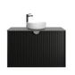 MARLO 900x460x550 Wall Hung Matte Black Vanity Cabinet Only