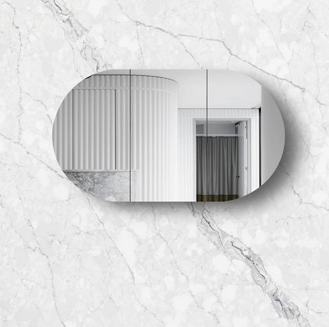 BONDI 1500x900 Shaving Cabinet White