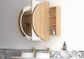 LED BONDI 1500x900 Shaving Cabinet Natural Oak