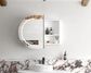 LED BONDI 900x600 Shaving Cabinet Matte White