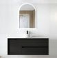 Byron 1200x460x550 Wall Hung Black Oak Vanity Cabinet Only