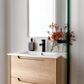 Byron 750x460x550 Wall Hung Natural Oak Vanity Cabinet Only