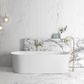 Attica Bondi Freestanding Bath 1700  MATTE WHITE