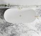 Attica Bondi Freestanding Bath 1700  MATTE WHITE