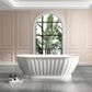 Attica Kensington Freestanding Bath 1700 GLOSS WHITE