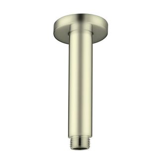 ROUND 100MM BRUSHED GOLD CEILING ARM
