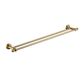 Bordeaux Double 750 Towel Rail Brushed Bronze