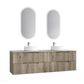 Tuscana 1800 Wall Hung Vanity Cabinet Only