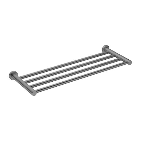 Mecca Gun Metal Towel Rack