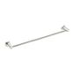 Mecca Brushed Nickel 600 Single Towel Rail