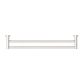 Mecca Brushed Nickel 600 Double Towel Rail