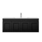 Hampton Mk II 1200 Wall Hung Matte Black Cabinet Only