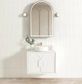 Laguna 750x460 Wall hung Satin White Vanity Cabinet Only