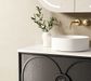 Laguna 900x460 Wall Hung Black American Vanity Cabinet Only