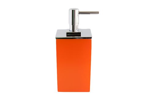 Cubico Dispenser Orange Round Pump