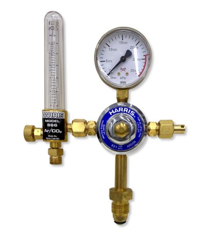 821 ARG Reg 0-400kpa, Vert Inlet w 30LPM Flowmeter