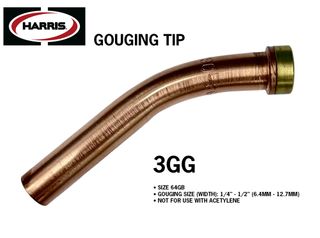 Gouging - Tip (LPG) (Size 64) (Bent)