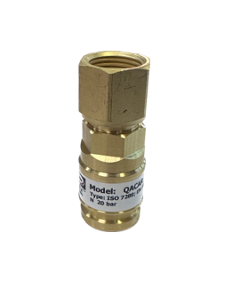 Argon quick connect coupler Complies to Internatio