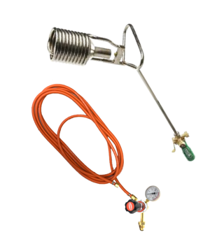 AIR/LPG HEATING KIT WITH HIGH FLOW HANDLE, MODEL 8