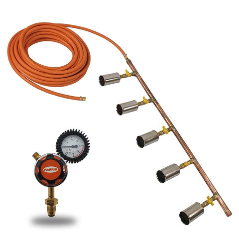 5 Burner Rail System - Header Tube (60mm Dia) (1m)