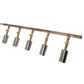 5 Burner Rail System - Header Tube (60mm Dia) (1m)