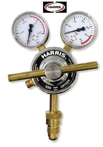 896 OXY Reg 0-2500kpa (Dual Stage) (Vert Inlet)