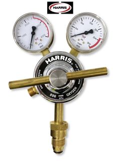 896 OXY Reg 0-2500kpa (Dual Stage) (Vert Inlet)