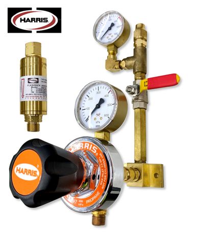 847 LPG Pipeline Reg Kit w Monitoring Gauge