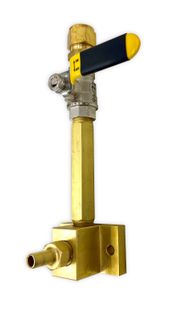 Oxygen Pipeline Assembly with 1/2" Tube Inlet