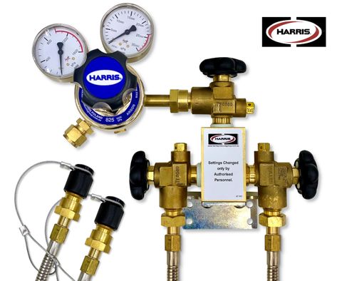 1 x 1 Argon Manifold 400kPa (1.8m) (3/4" Tube)